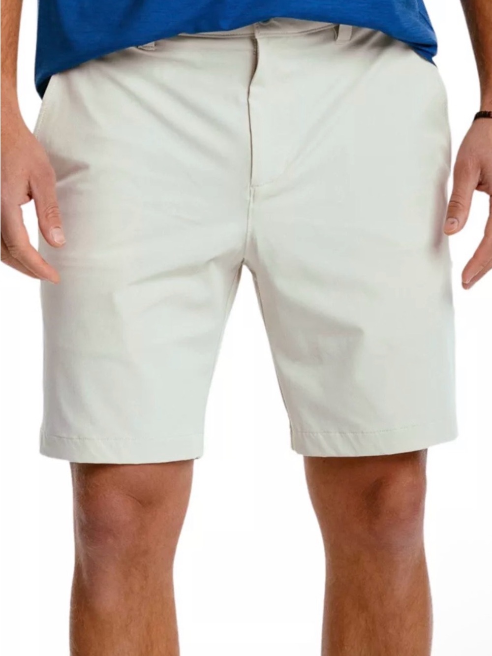 Southern Tide Men's Flat Front Shorts - Light Cream